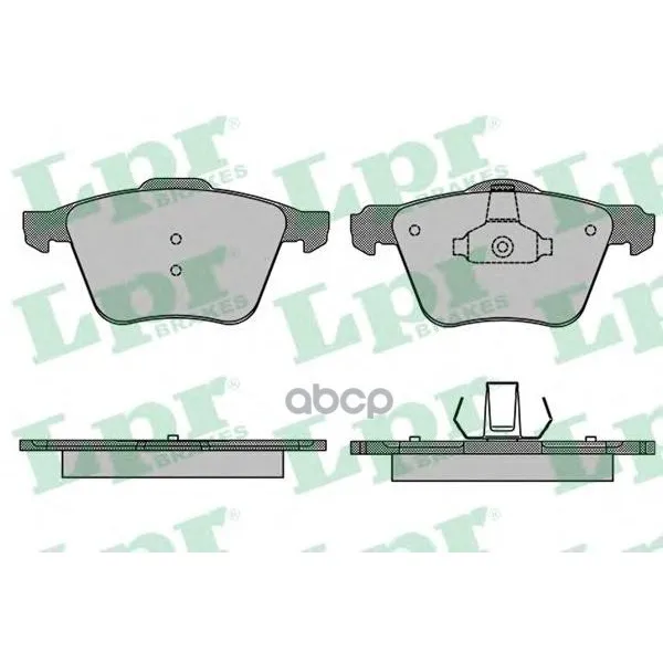 Колодки Тормозные Ford S-Max 2.0d-2.2d/Volvo S60/S80/V70/Xc70 06- Передние Lpr 05p1507 Lpr арт. 05P1507