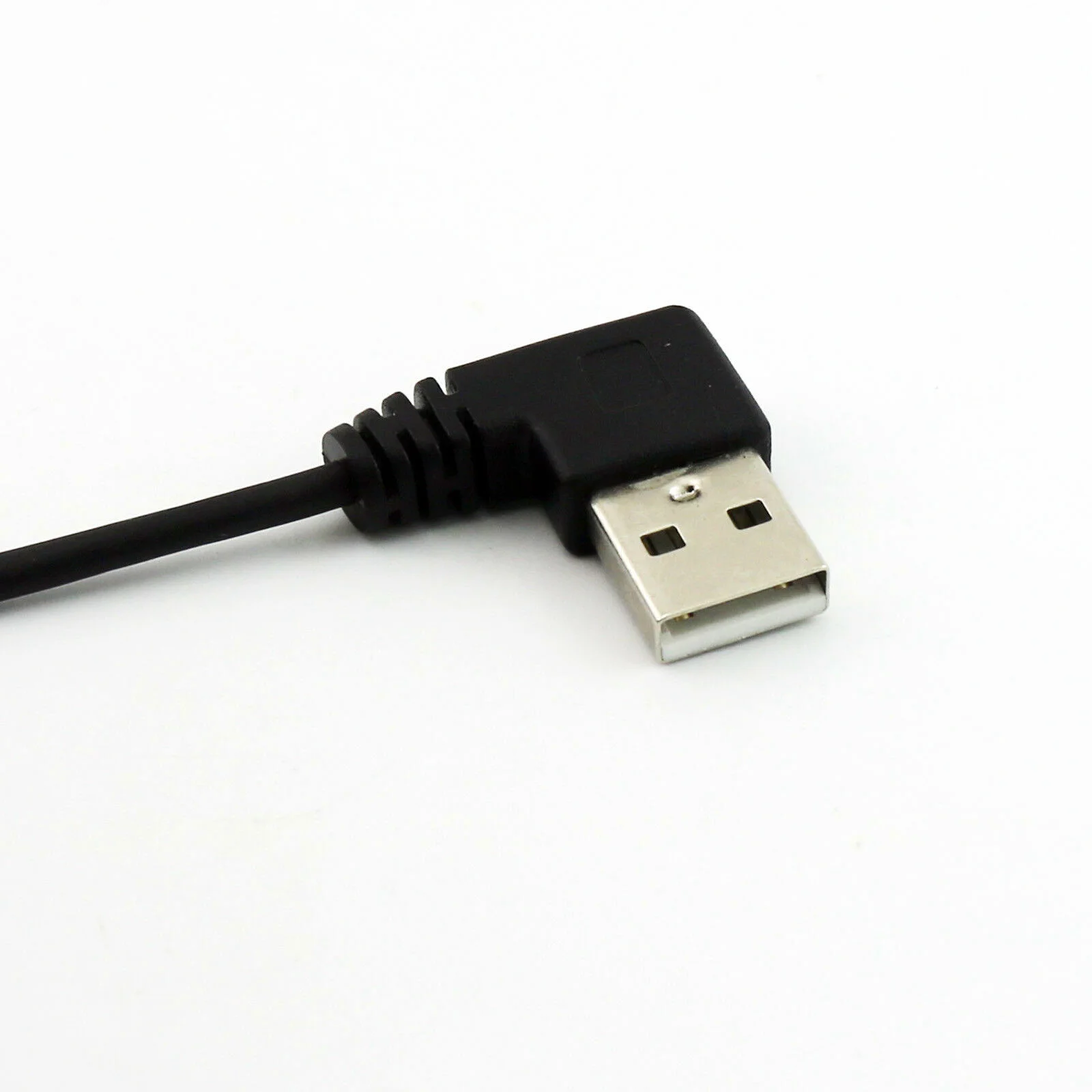 5FT Спиральный USB 2,0 B с прямым углом Штекерный кабель с прямым углом
