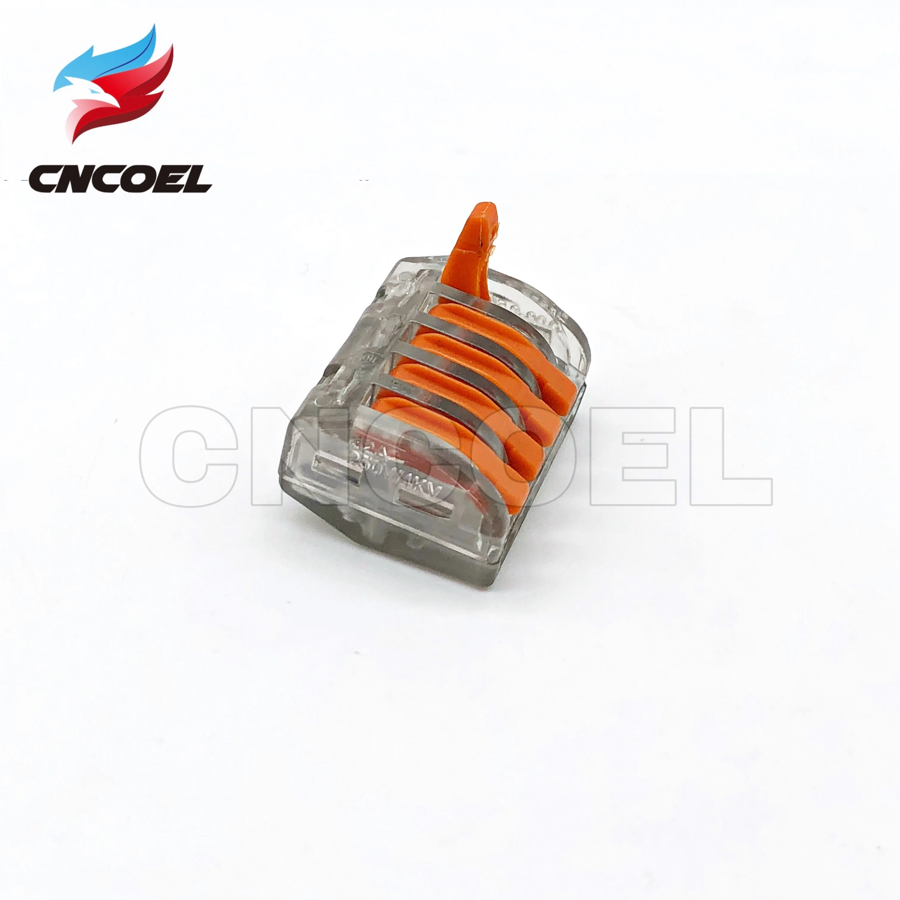 

30/50PCS Transparent Type mini fast Wire Connector,222-415 Universal Compact Wiring Connector Conductor Terminal Block