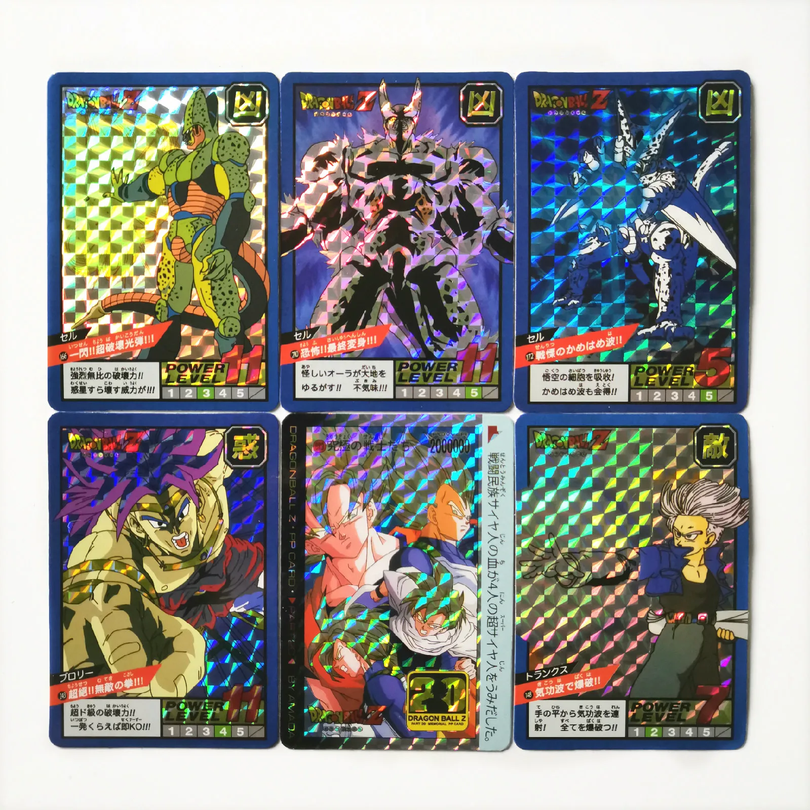 22 шт./компл. супер Dragon Ball Z борьба PP20 героев карточной ультра инстинкт персонажи