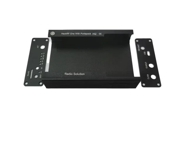 Черный алюминиевый корпус Корпуса для PORTAPACK H3 + HACKRF ONE | Электроника
