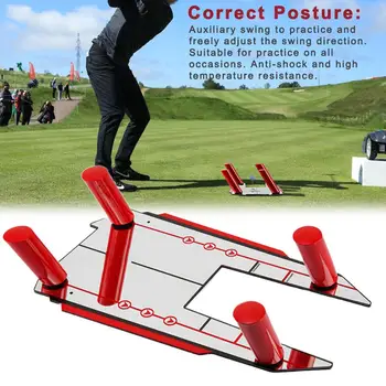 

Golf Swing Trainer Teaching Equipment Auxiliary Swing Exercise Posture Corrective Tool