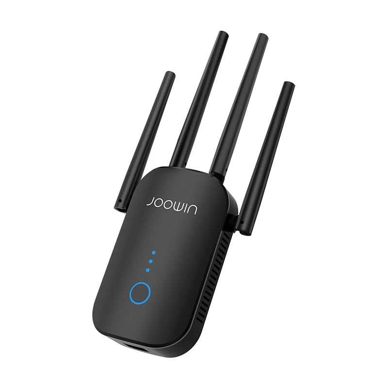Joowin AC1200 2,4G& 5,8G двухдиапазонный 1200 Мбит/с Wifi повторитель Wi-Fi повторитель сигнала с 4 внешними антеннами JW-WR758AC дальнего действия
