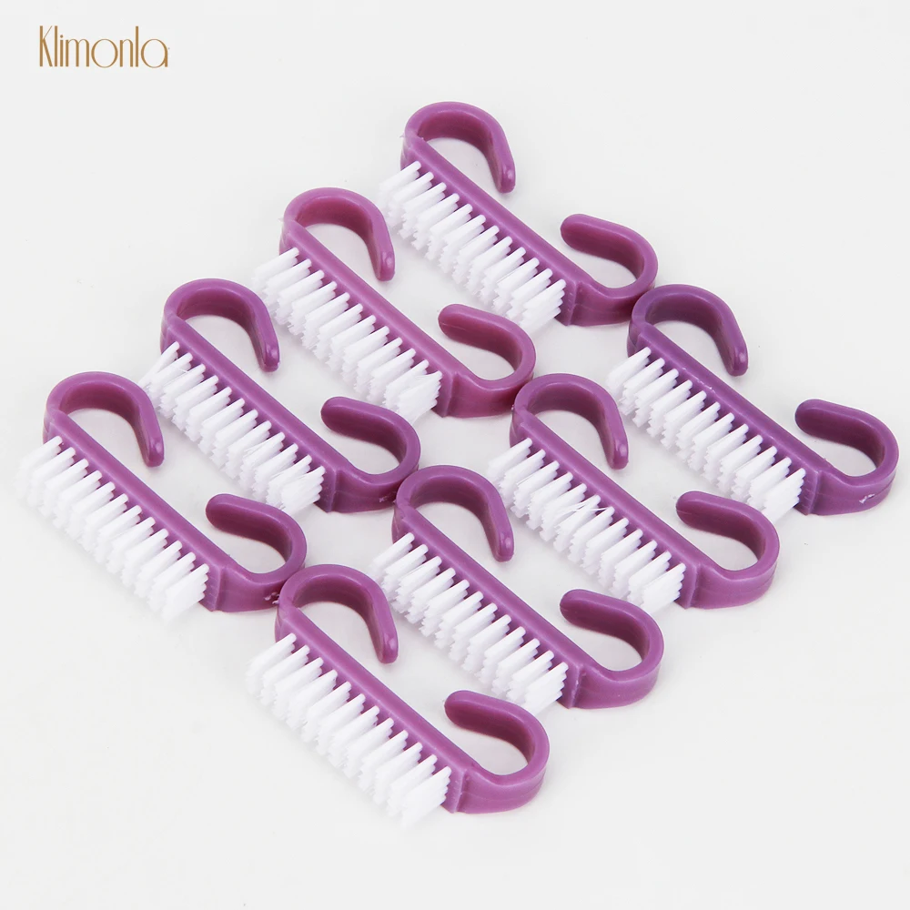 

100Pcs/lot Acrylic Gel Brush Soft Remover Dust Nail Brushes DIY Professional Manicure Pedicure Handheld Clean Brush Tools