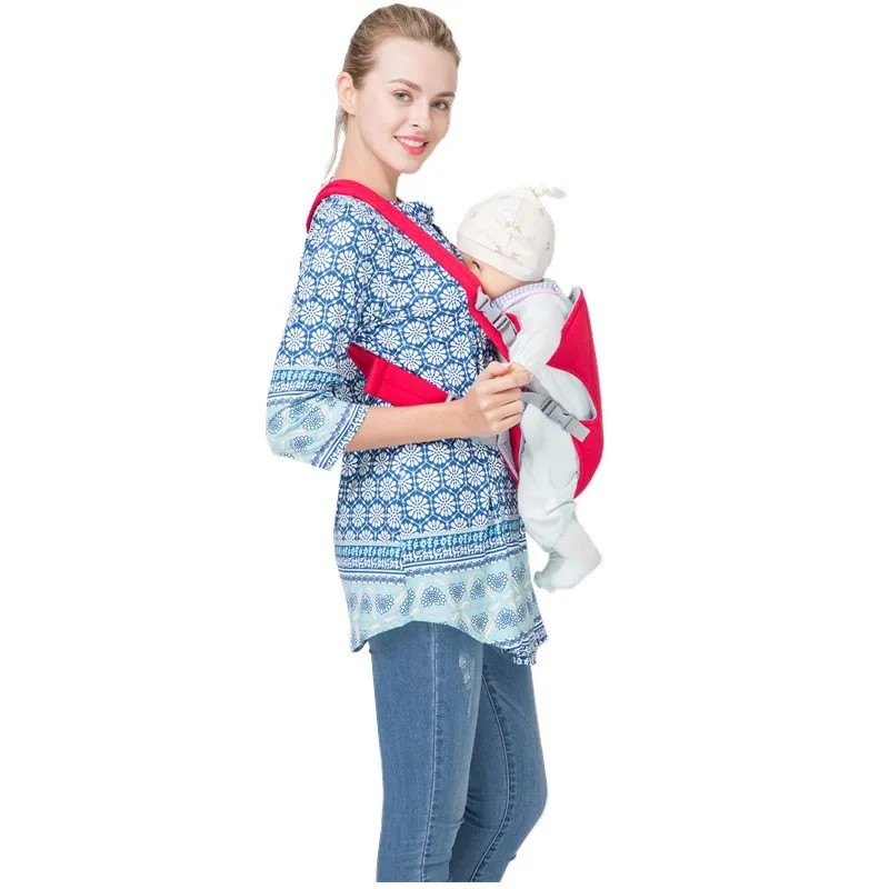 Удобный дышащий рюкзак-кенгуру с передним бортом для переноски ребенка ...