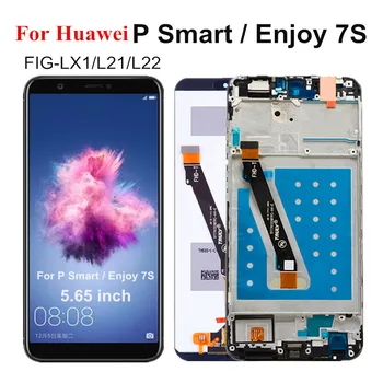 

5.65" For Huawei P Smart 2018 LCD Enjoy 7S LCD Display Touch Screen Digitizer for Huawei P smart FIG-LX1/L21/L22 Display