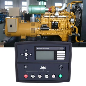 

Generator Controller Auto Start Control Module Panel, DSE7320 Generator Control Panel Genset Controller for Diesel, Generator Au