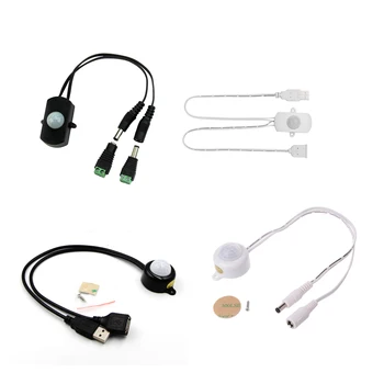 

Motion Sensor Light Switch 5V 12V PIR Motion Sensor DC Movement Detector Activated Timer Automatic Switch ON OFF for LED Strip