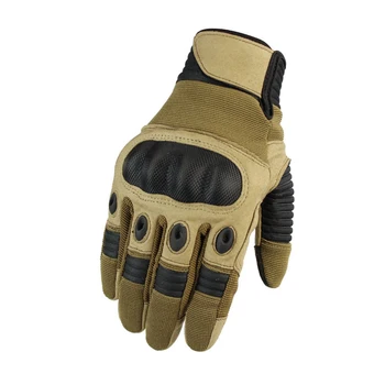

Men's Sport Full Finger Gloves Touch Screen Tactical Gloves Military Airsoft Shooting Hunting Hard Knuckle Armed Mittens New