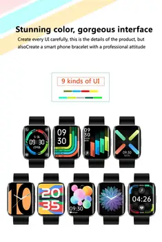

S216 Smart Watches Bluetooth Call Watch Heart Rate Blood Pressure 1.78 Inch Watch 6 W26 Smartwatch Devics For Android IOS Phone