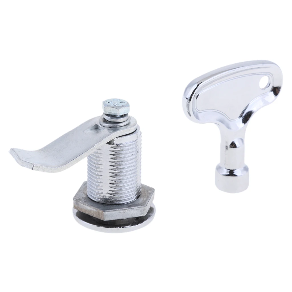 Marine Stainless Steel Triangulation Deck Cabin Pull Ring Door Lock Latch