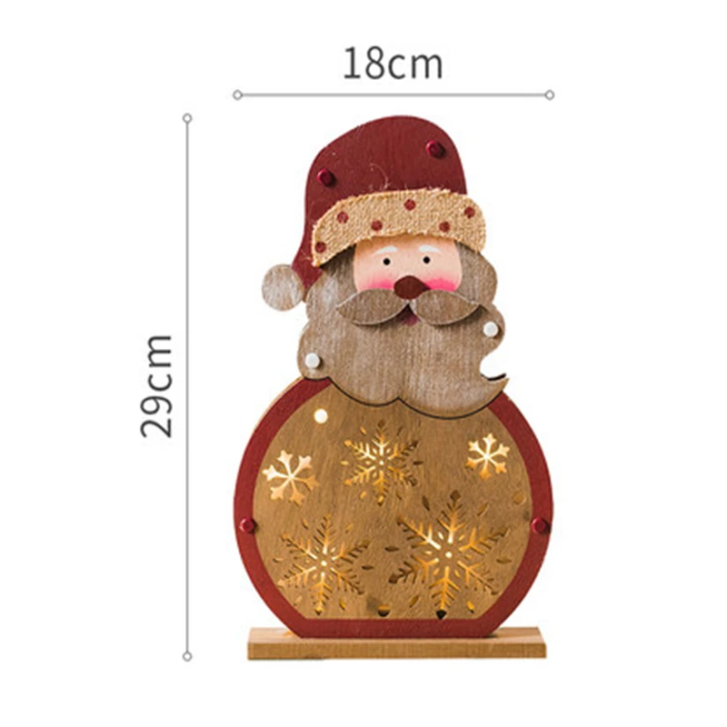 Santa Claus Санта-Клаус/Снеговик, декоративный подвесной светильник, Подвесная лампа, ландшафтный светильник для окна, светильник для кофейни, атмосферный светильник - Испускаемый цвет: Santa Claus