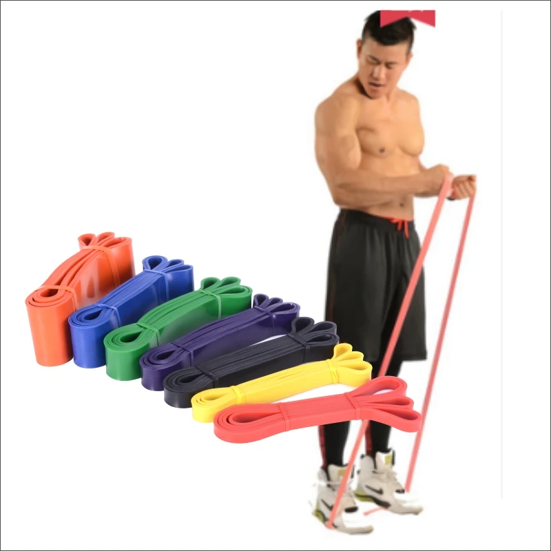 Resistance Band Exercise Elastic 208cm Fitness Rubber Bands late