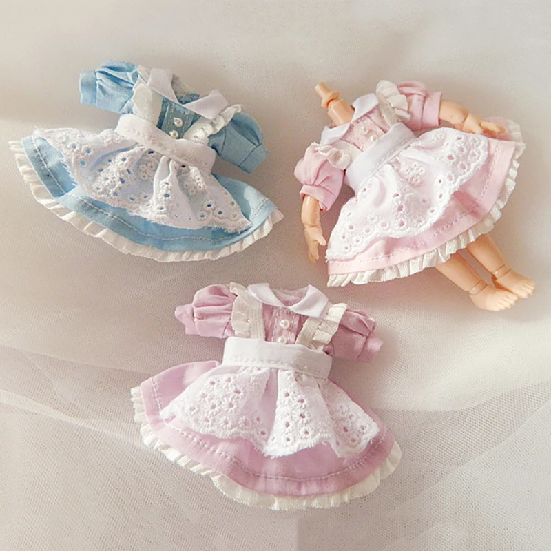 Новая милая кукла одежда платье девушки юбка для Ob11 obitsu 11 1/12 BJD аксессуары