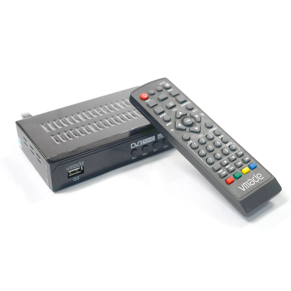 Vmade русский DVB C цифровой наземный ТВ приемник T2 тюнер MPEG 4 HD H.264 декодер тв
