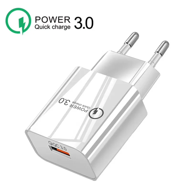 mobile phone chargers Travel Mobile Phone Charger 18W quick Charge USB Adapter Type C USB Cable For Samsung Galaxy Z Flip 3 5G S21 S10 A50 A30s A03s powerbank quick charge 3.0 Chargers