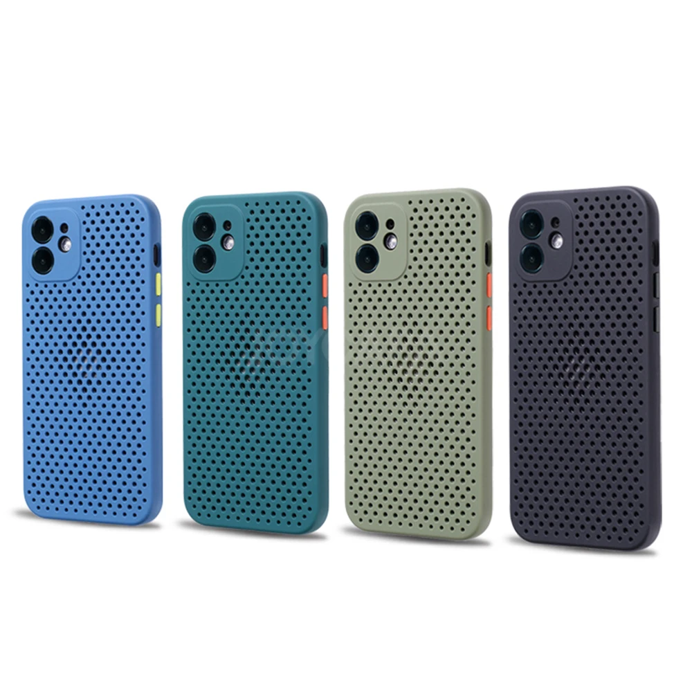 Breathable Cooling Soft Silicone Phone Case