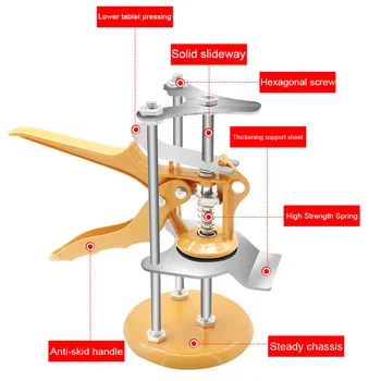 

New Hot High Low Profile Machine Three-column Height Regulator Adjustable Ceramic Tile Locator