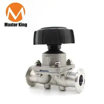 

MK DN10 DN15 DN20 DN25 DN32 DN40 Stainless Steel 316 Manual Valve Diaphragm Valve Sanitary Fitting Clamp Type