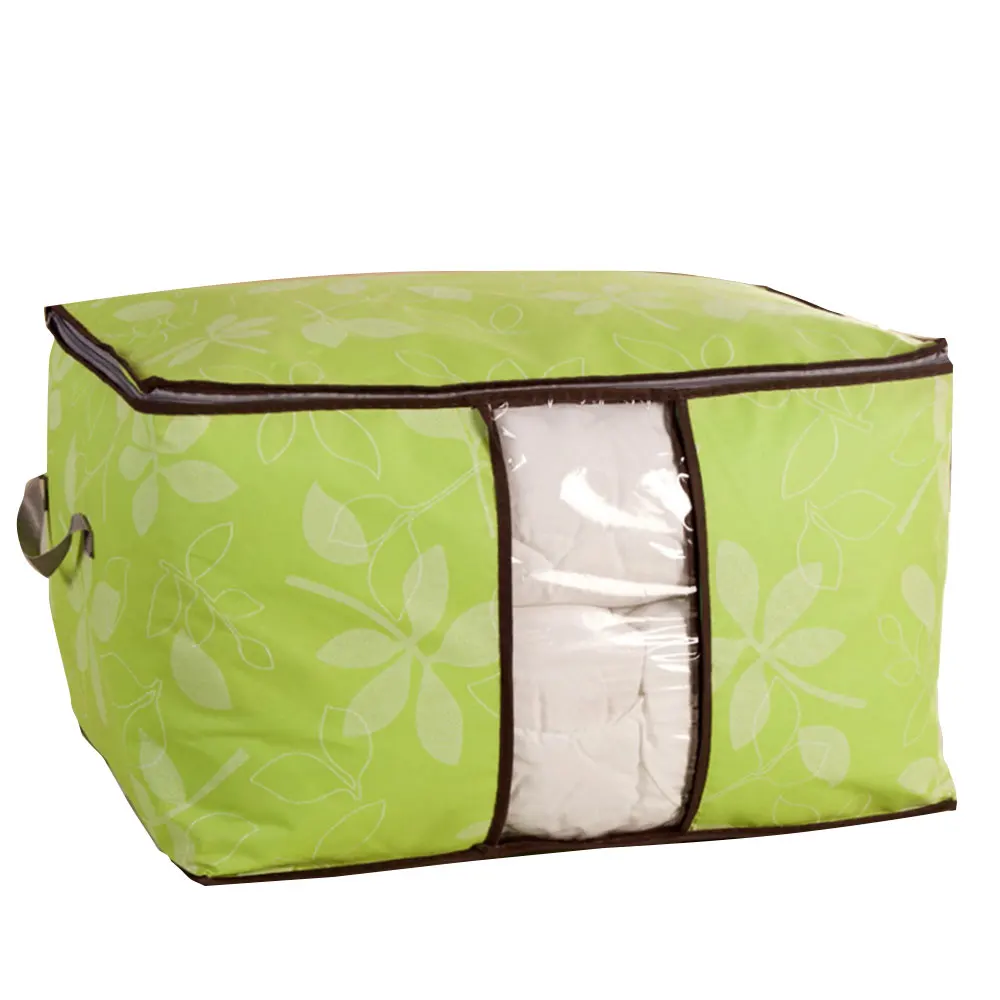 

Portable Economic Quilt Non-Woven Fabric Clothes Home Wardrobe Storage Bags Organiser Blanket Bed Family Save Space