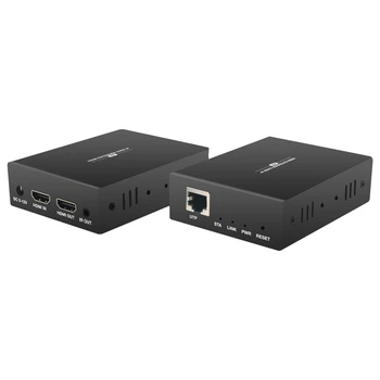 

HDMI Extender With 2 Ports HDMI Extend Splitter 200m 1080p RJ45 Transmitter TX/RX with IR Remote Cable Support CAT6/CAT DT228L