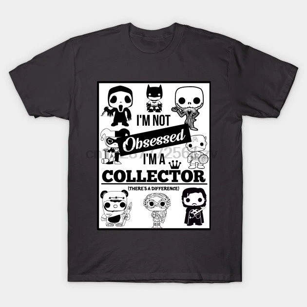 Мужская футболка Funko obgused Collector Funko Pop футболка с принтом Футболки