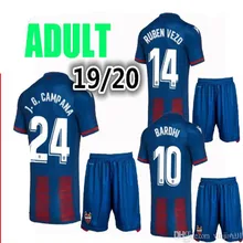 19 20 Набор для взрослых Levante UD футбольные майки от Levante A. J. Morales Roger MS. Bardhi J Campana футбольные футболки