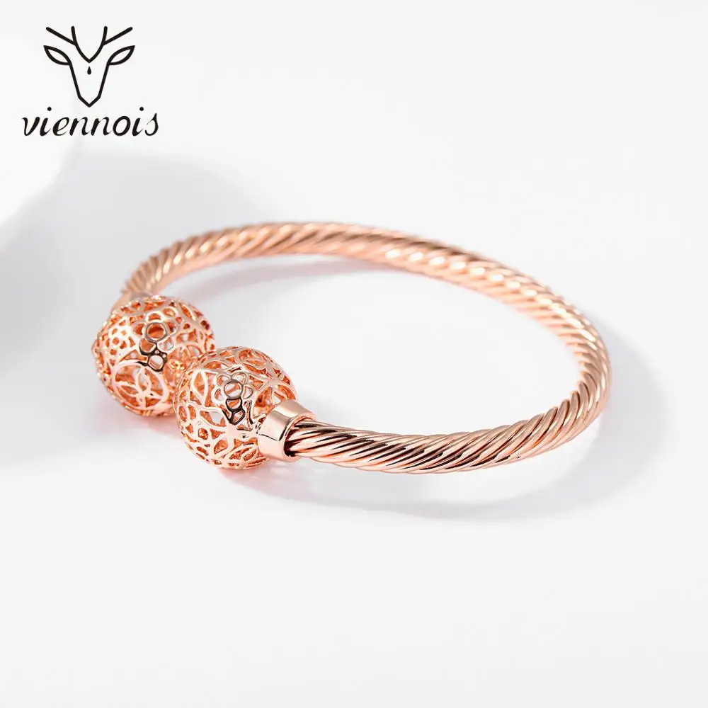 От Viennois покрытие из Дубай Стиль Бусы Браслеты & кольца для женщин геометрический