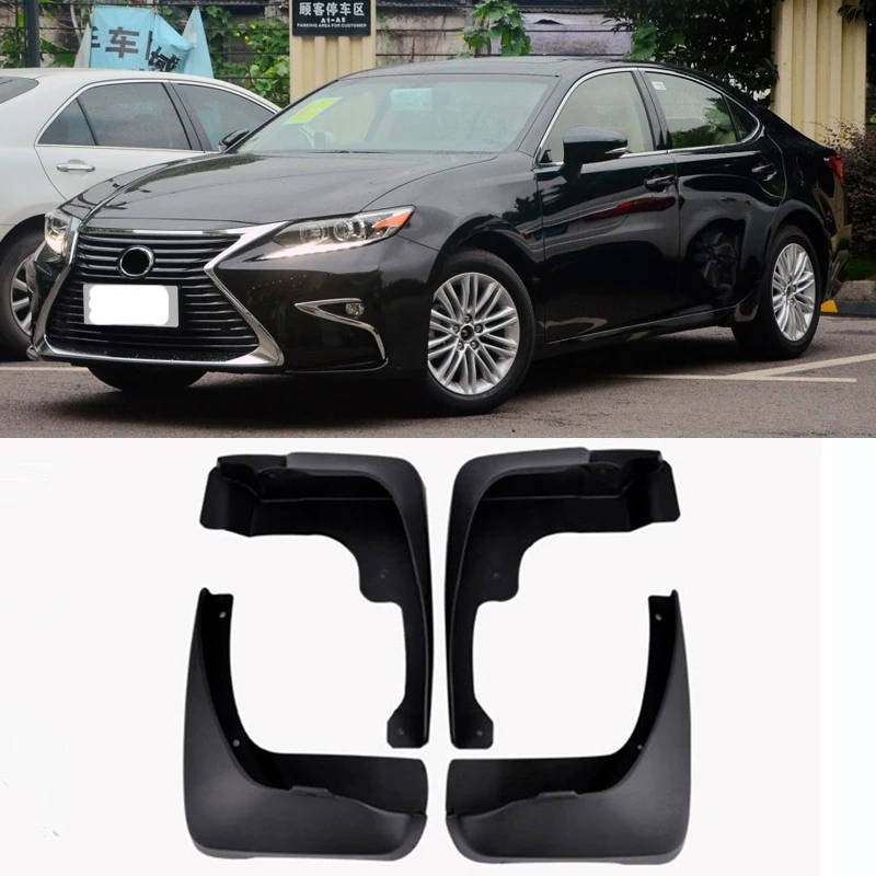 Брызговик s для Lexus ES ES350, ES300h, ES250 2013- Брызговики спереди тыльная грязь ЛОСКУТ Брызговики набор форм