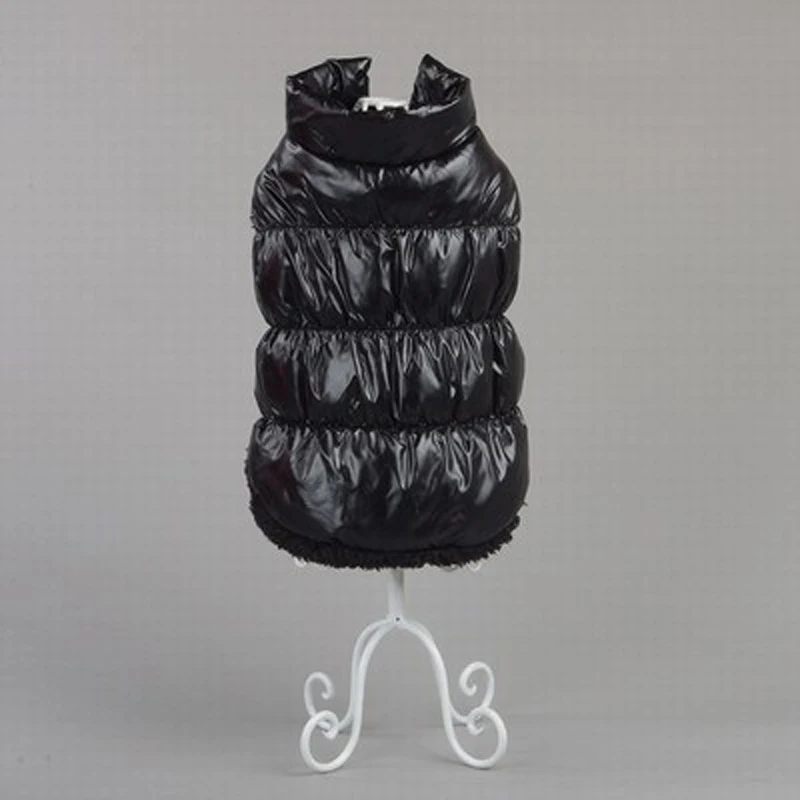 Winter pet dog clothes warm clothes for small dogs Chihuahua Teddy bear casual clothes pet vest clothes dog clothes down jacket
