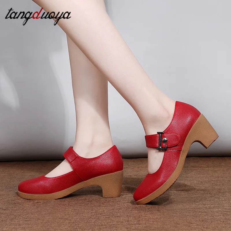 Dance Shoes Ballroom Latin For Women High Heel Mary Jane
