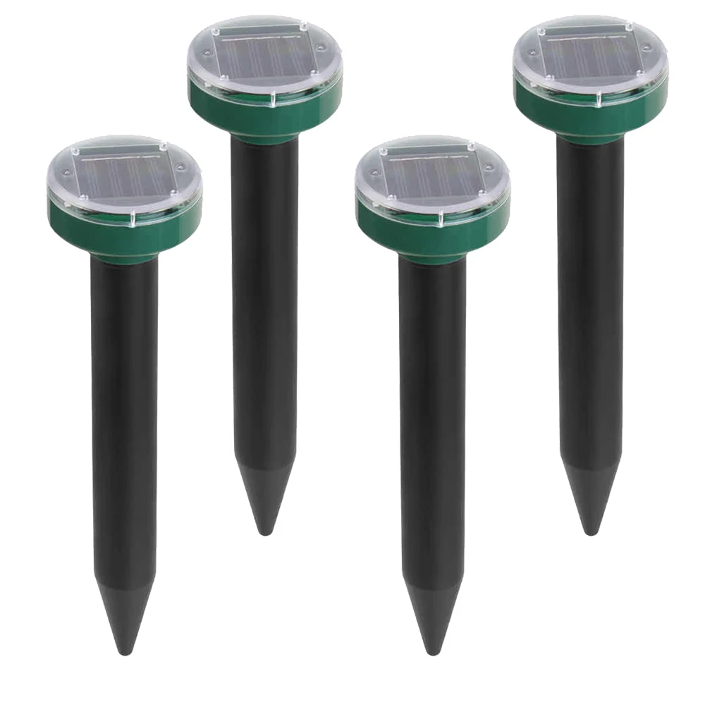Rifiuto Dei Parassiti Ad Energia Solare Ultra Sonic Sonic Mouse Mole Insetto Parassita Repellente Per Roditori Led Light Repeller Lampada Da Esterno G