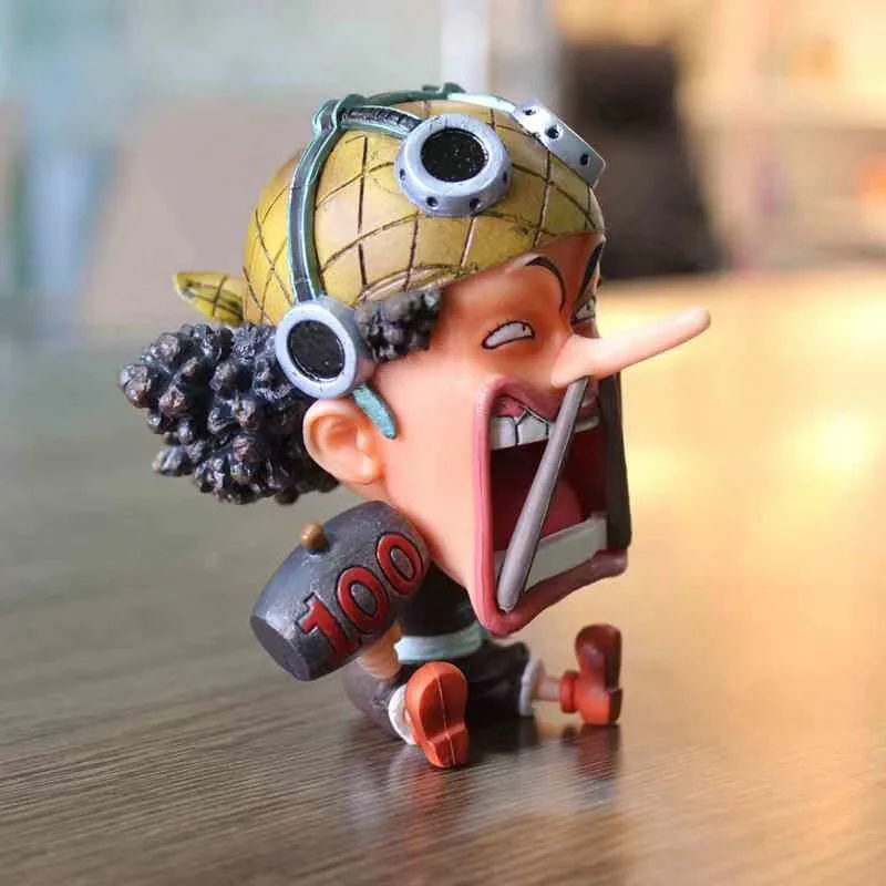 

Cheng yuan Anime One Piece/Sea King Drag Nasal Wu SOAP Straw Hat Pirates Group Great God Garage Kit Model Ornaments