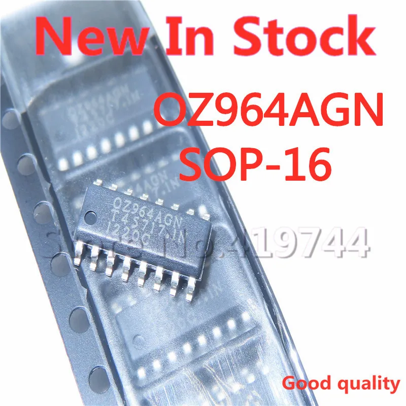 

5PCS/LOT OZ964AGN OZ964 SOP-16 LCD power management chip In Stock NEW original IC