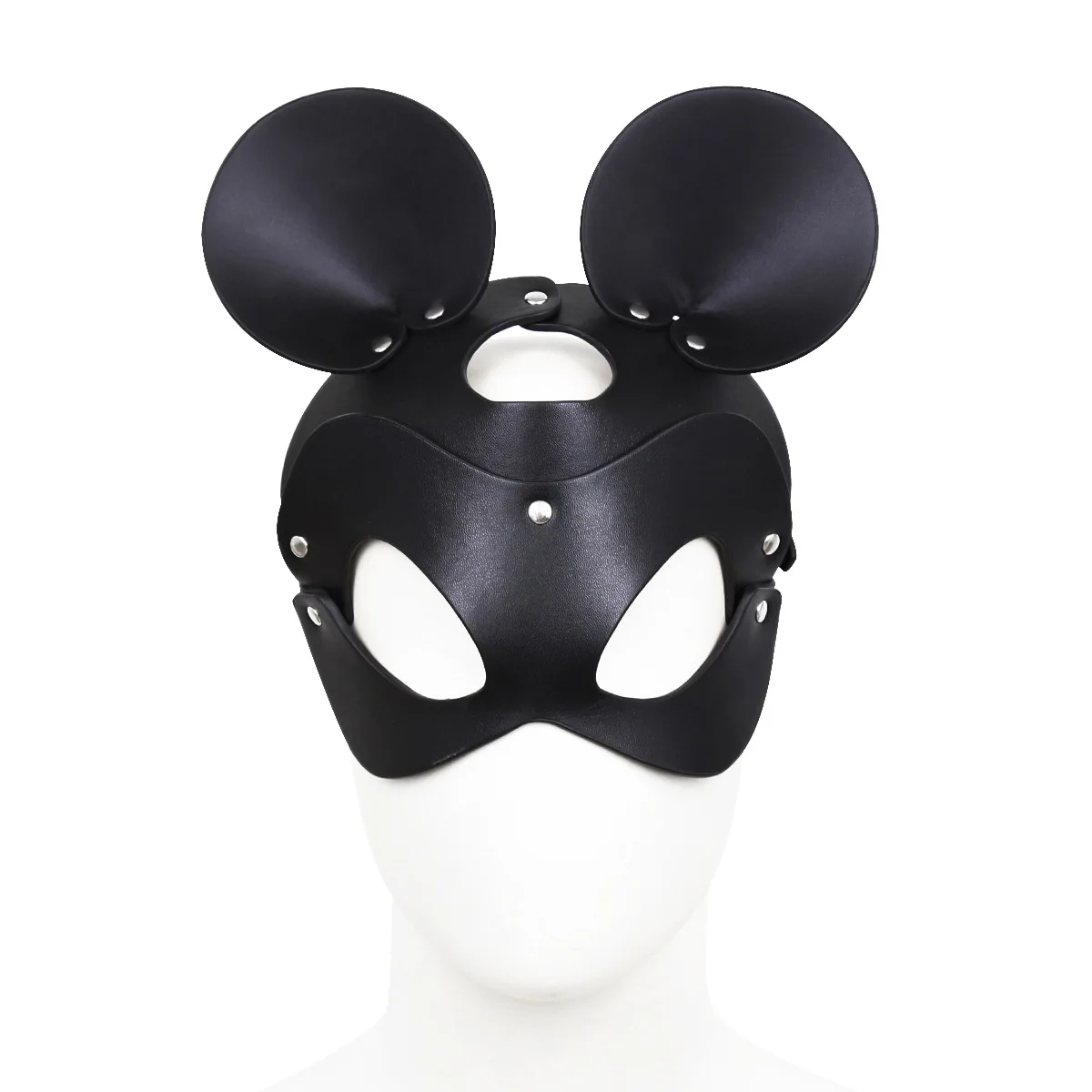 Neko Ears маска для Хэллоуина БДСМ секса косплей кожа гей Фетиш маски бондаж