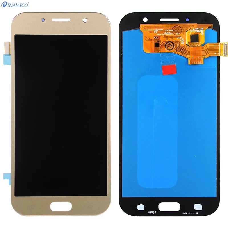 Dinamico продвижение A720 ЖК-дисплей для samsung Galaxy A7 ЖК-дисплей A720F сенсорный экран дигитайзер сборка