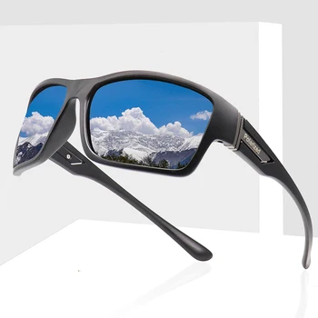 

ZXWLYXGX Brand New Polarized Glasses Men Women Fishing Glasses Sun Goggles Camping Hiking Driving Eyewear Sport Sunglasses