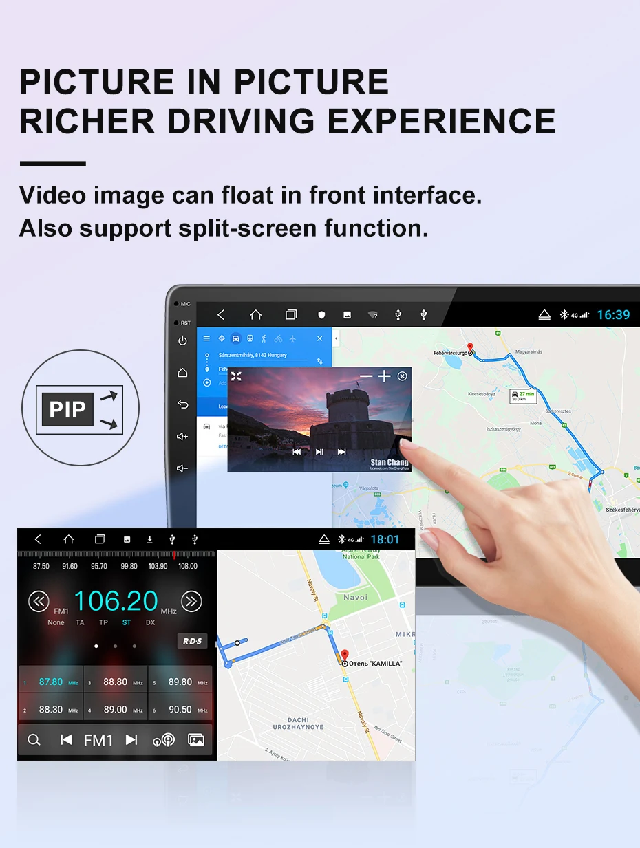 Flash Deal Isudar H53 4G Android 1 Din Auto Radio For Lifan/X60 Car Multimedia Player Octa Core RAM 4GB ROM 64GB GPS USB DVR Camera DSP 19