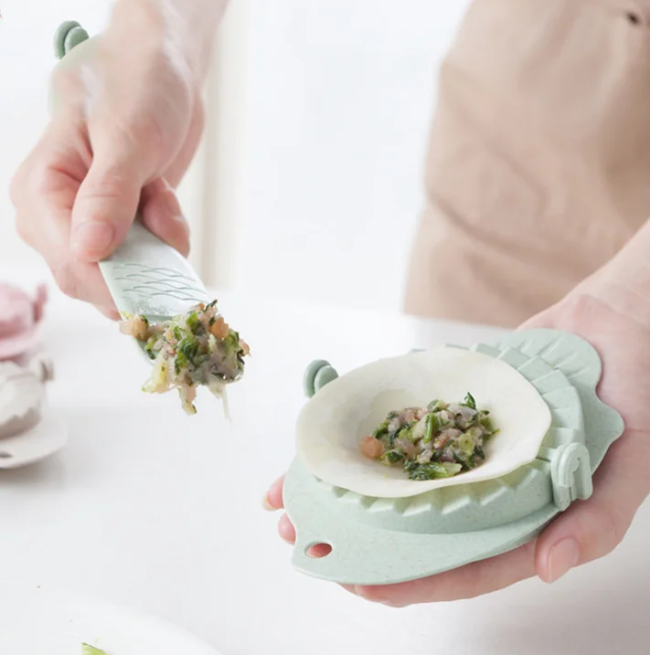 Новинка, сделай сам, инструмент для изготовления пельменей, форма Jiaozi Pierogi, форма для пельменей, клипсы, формы для выпечки, кондитерские изделия, кухонные аксессуары