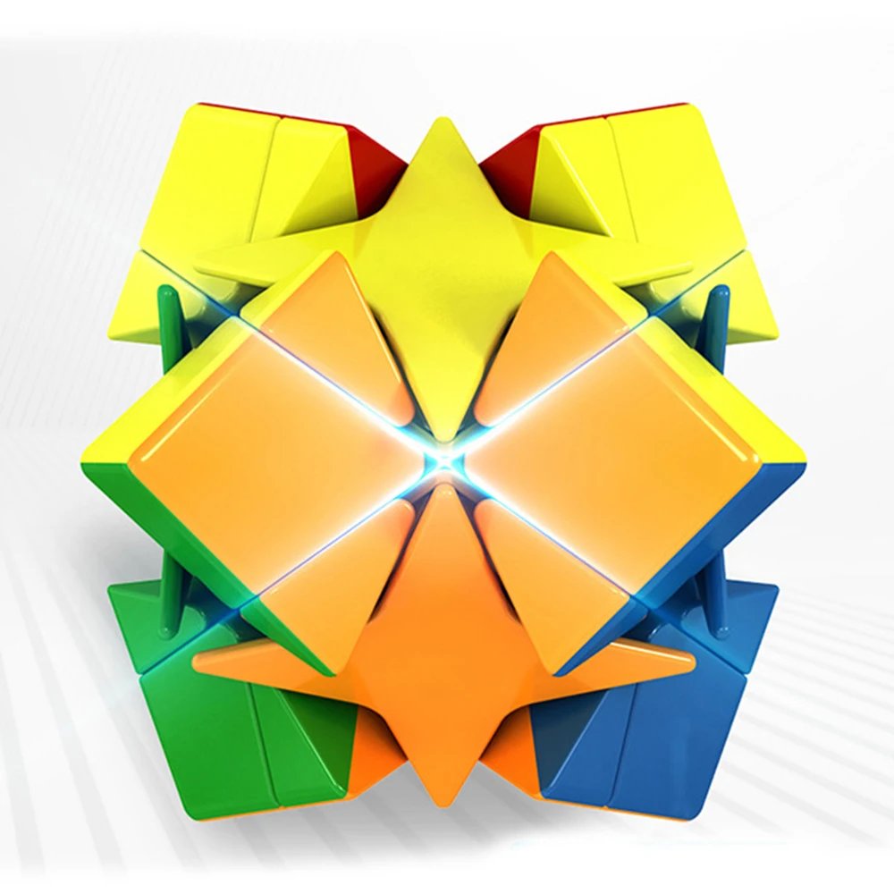 Moyu Meilong Polaris 3x3x3 Skew Magic Cube скоростная головоломка, развивающие игрушки для детей, подарок для детей