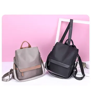 

Fashion Anti-theft Women Backpacks Famous Brand Ladies Large Capacity Backpack High Quality Oxford Women Backpacks