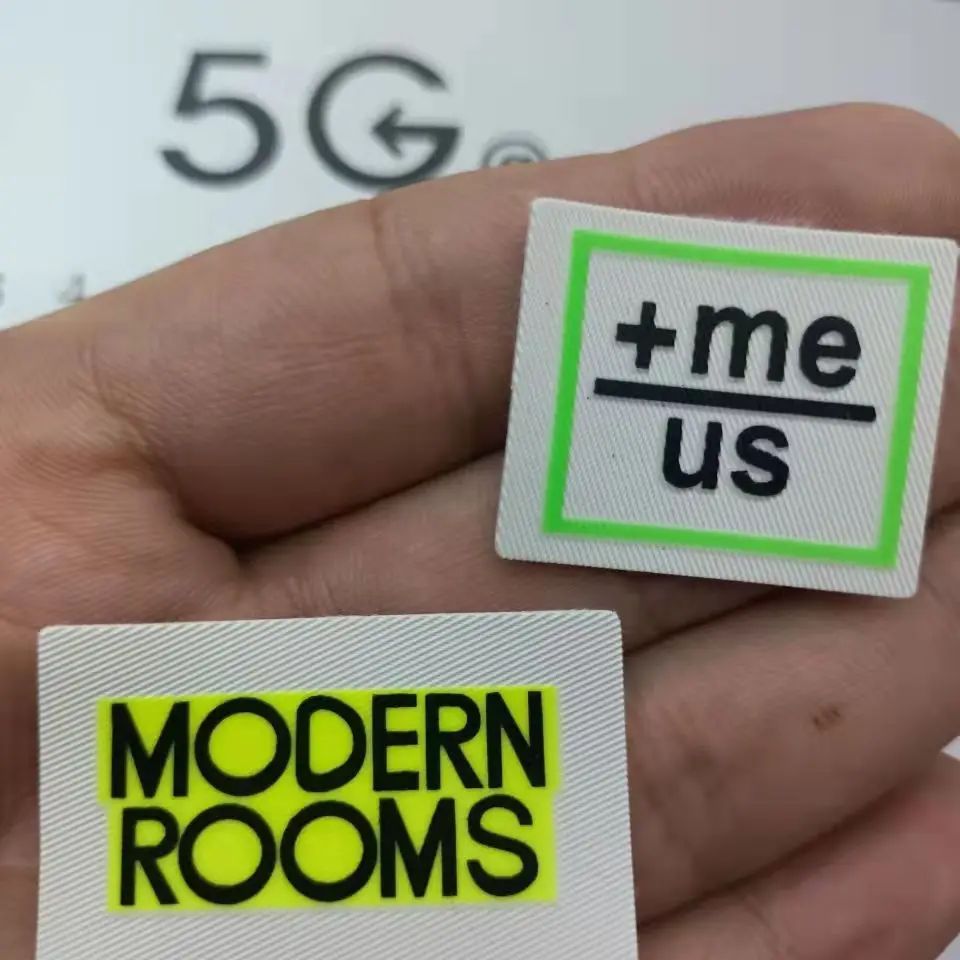 Mixe 10Pcs/Lot Cotton Handmade Labels For Clothes With Parches Para La Ropa For Diy Embroidery Stickers Sewing Accessories