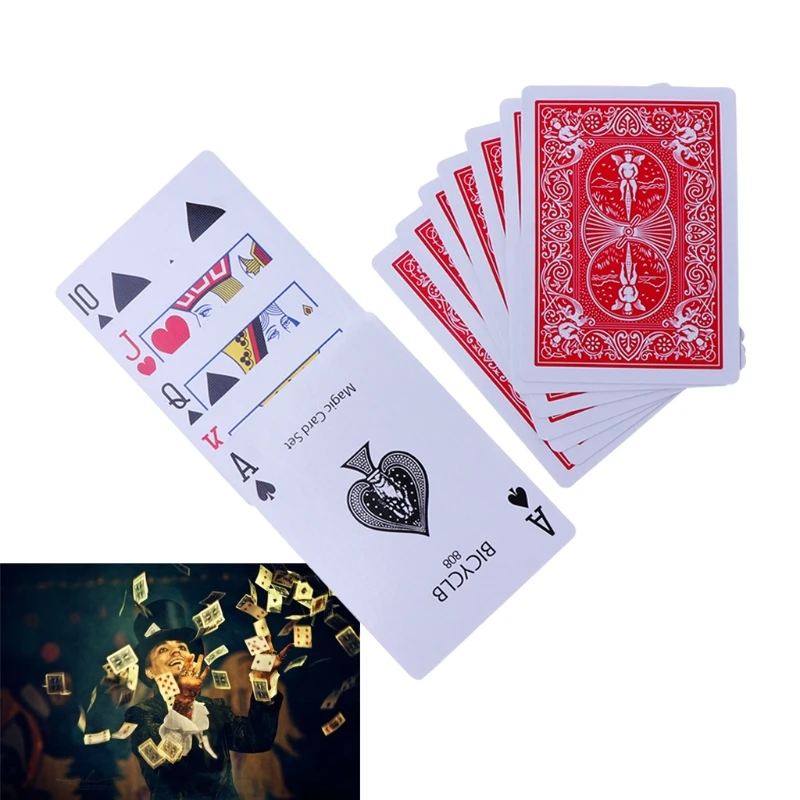 Новый Crazy Choice Card колода магический трюк крупным планом поворотные карты к той же