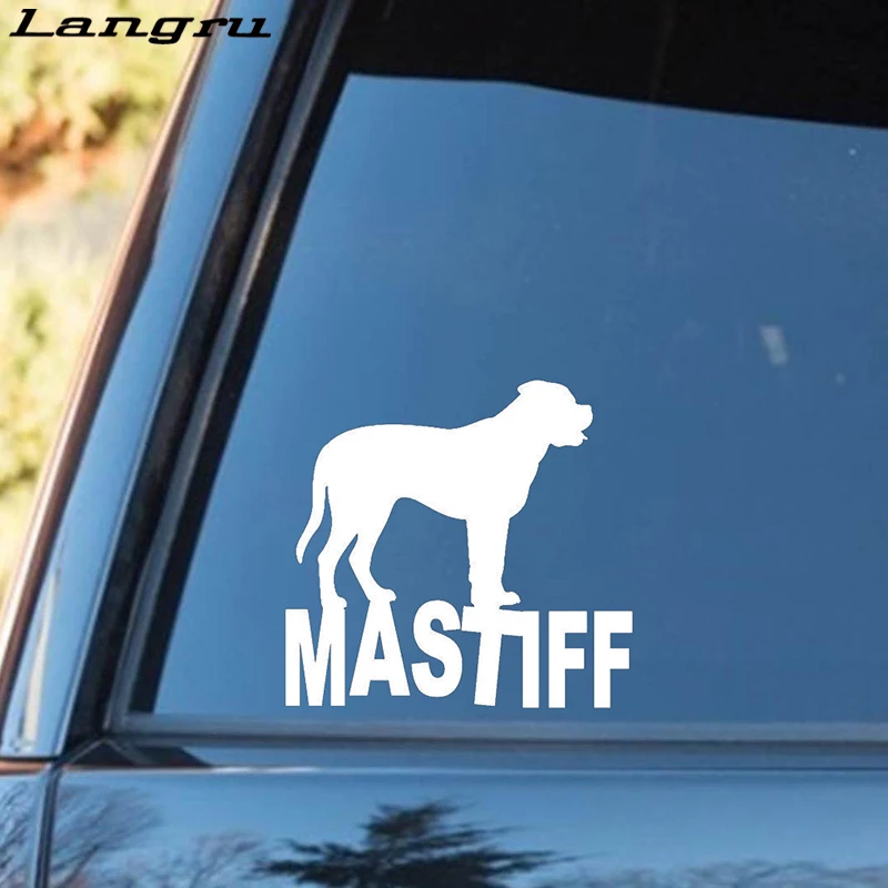 Бульмастиф наклейка подарок аксессуар художественная живопись настенные