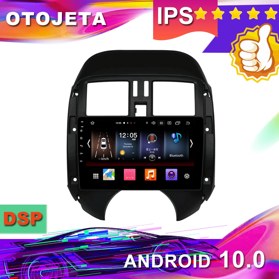Новое поступление 9 дюймов Android 10,0 Автомобильный gps для NISSAN SUNNY 2011 Автомагнитола Автомобильная Мультимедийная лента рекордер bluetooth навигация