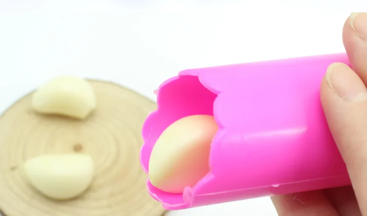 Silica Gel Garlic Peeling Machine Garlic Peeler Tube Convenient Time-saving Does Not Damage Hand Not Hand Hot Rub Garlic Kitchen