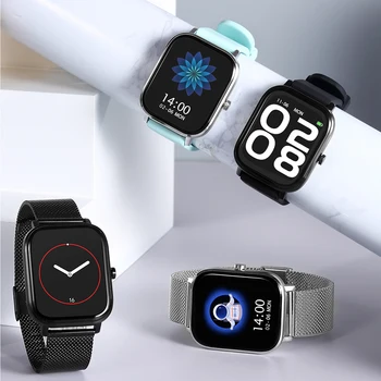 

Smart clock phone men watch fitness activity tracker Bluetooth call for Android iOS smartwatch women Heart Rate Monitor