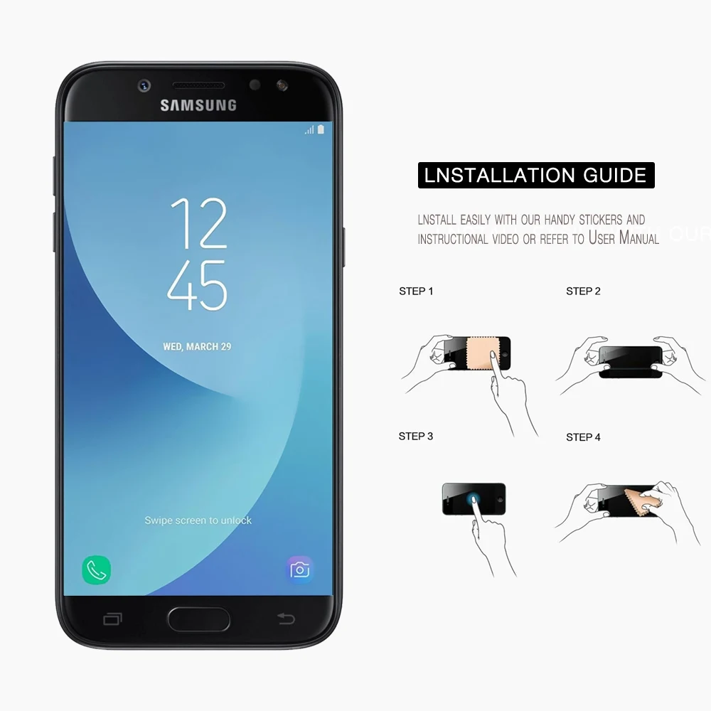 Красочное полное покрытие закаленное стекло для samsung Galaxy J7 J730 J7 Prime J7 Duo Защита от царапин защитная пленка для экрана