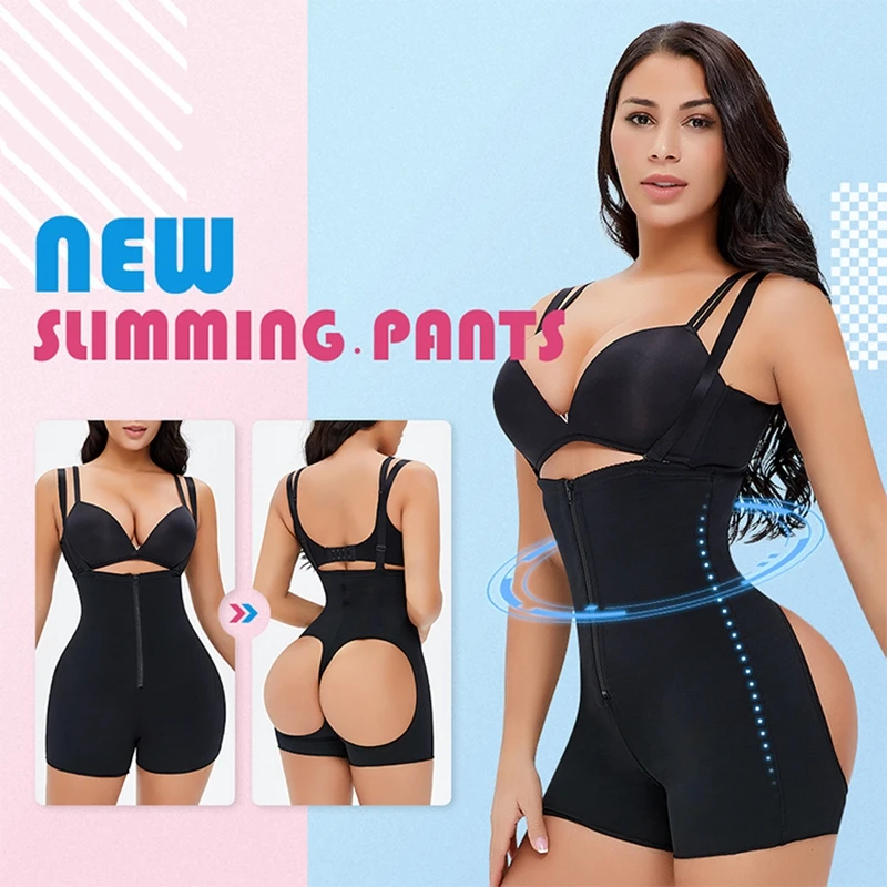 Fajas Colombianas Tummy Shaper Panties Lingerie Sexy Butt Lifter Plus Size  Butt And Hip Lifter Shapewear Women Full Body Shaper - Shapers - AliExpress