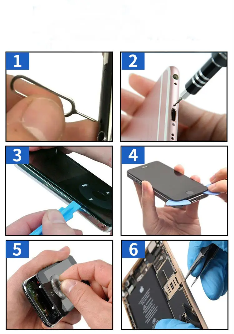 36 in 1 multifunctional S2 screwdriver set for Apple mobile phone glasses and watch maintenance tool